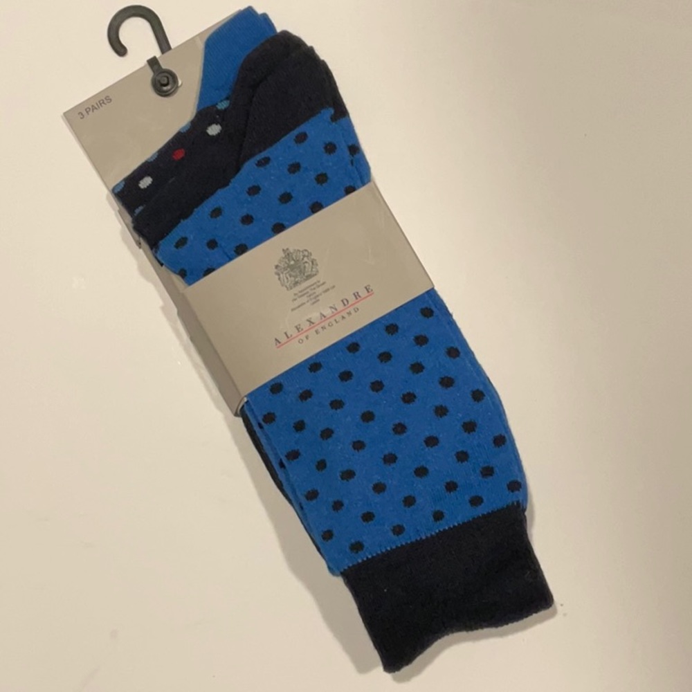 (B51) Alexandre 3 Pairs of Socks